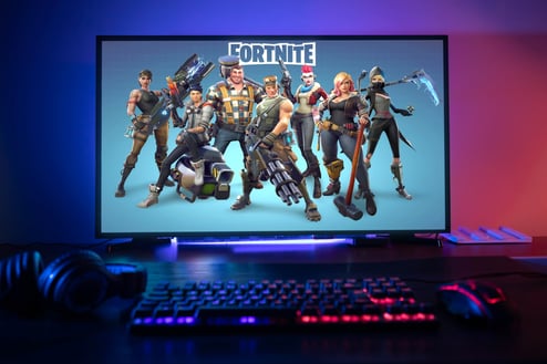 Fortnite platform used by brands to promote digital marketing in the metaverse.
