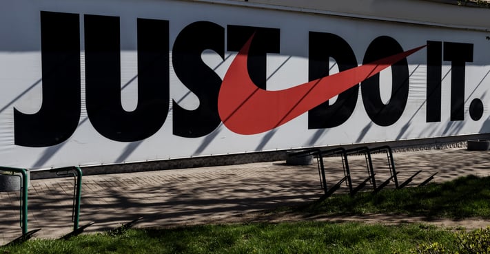 Nike's iconic 'Just Do It' campaign showcases storytelling in content marketing that resonates with audiences.